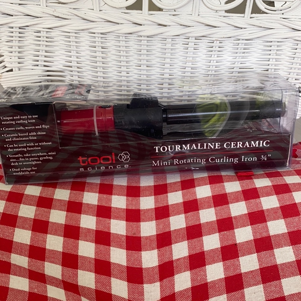 Mini Rotating Curling Iron 3/4”
